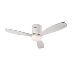 Plafondventilator Siroco Mini, DC, stil, wit, CCT