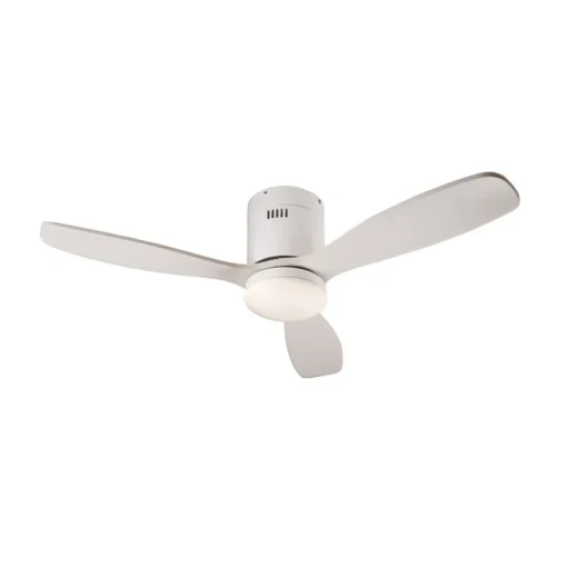 Plafondventilator Siroco Mini, DC, stil, wit, CCT