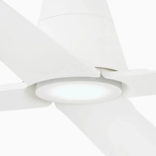 Plafondventilator Typhoon L LED lamp IP44 wit
