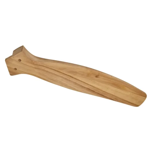 Plafondventilator Vindur, wit/hout, DC, stil