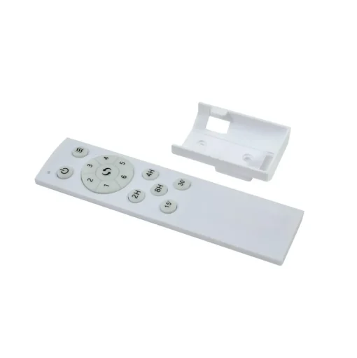 Plafondventilator Vindur, wit/hout, DC, stil