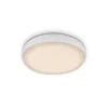Plat LED inbouwspot, wit, Ø 7,5 cm, 3.000K