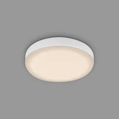 Plat LED inbouwspot, wit, Ø 7,5 cm, 3.000K