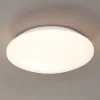 Pollux plafondlamp, Ø 27 cm, kunststof, bewegingsmelder