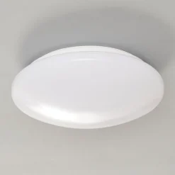 Pollux plafondlamp, Ø 27 cm, kunststof, bewegingsmelder