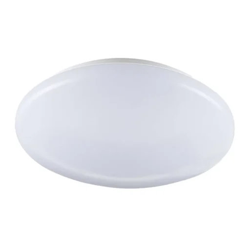 Pollux plafondlamp, Ø 27 cm, kunststof, bewegingsmelder