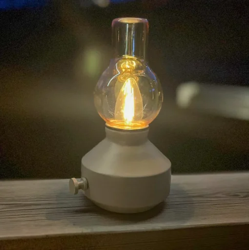 PR Home LED terraslamp Glimt, beige, IP44 21,3 cm