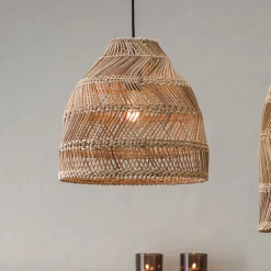 PR Home Maja hanglamp rotan, Ø36cm kabel 2,5m