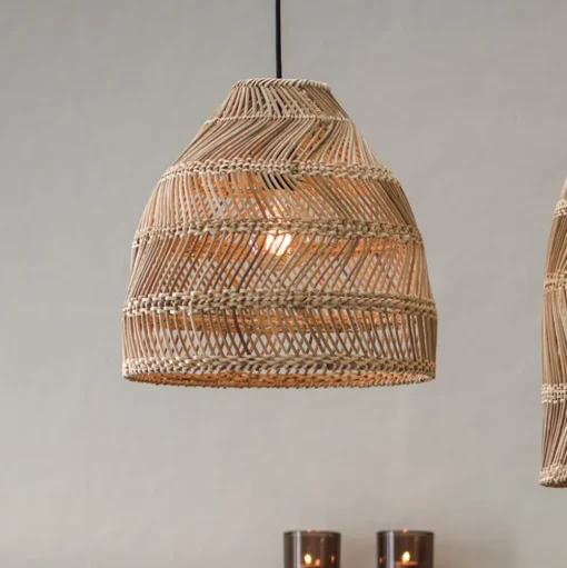 PR Home Maja hanglamp rotan, Ø36cm kabel 2,5m