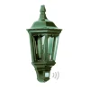 Praktische buitenwandlamp Ancona, groen