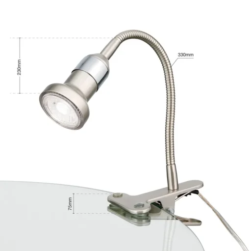 Praktische klemlamp Colana