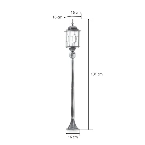 Praktische padlamp Milano met bewegingsmelder