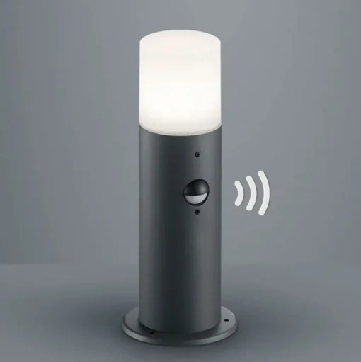 Praktische sokkellamp Hoosic met sensor