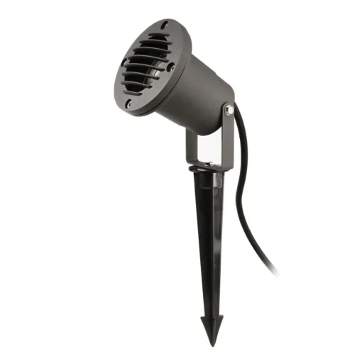 Prikspot, Ø 10 cm, zwart, draaibaar, IP65