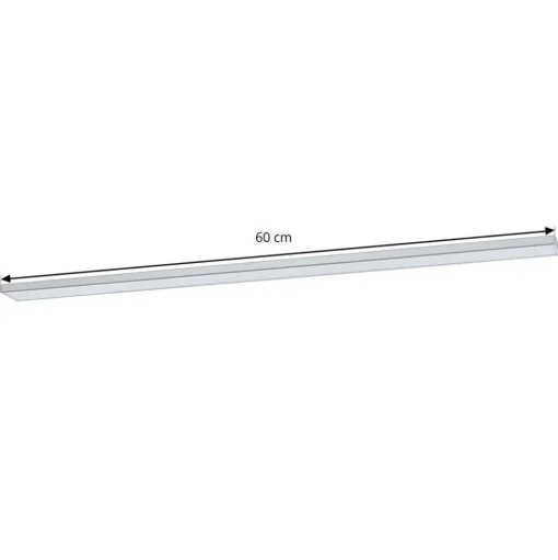 Prios Ashtonis LED meubelverlichting, hoekig, 60 cm