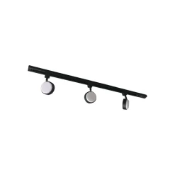 Prios Jardani railsystem 3-lamps zwart