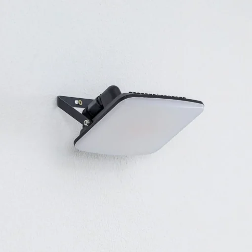 Prios LED buiten wandlamp Kaison, antraciet, 14 cm