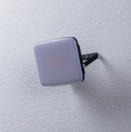 Prios LED buiten wandlamp Kaison, antraciet, 10 cm