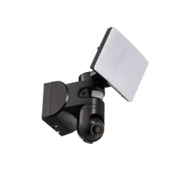 Prios LED buitenwandspot Avayah, bewegingsmelder, camera