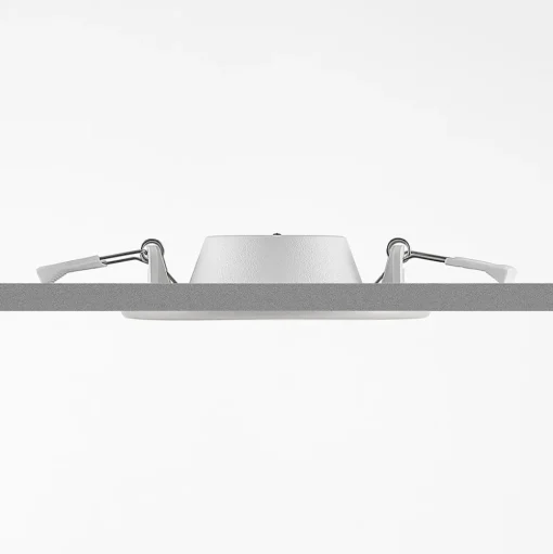 Prios LED inbouwlamp Cadance, wit, 12 cm, CCT, IP44