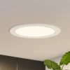 Prios LED inbouwlamp Cadance, wit, 22 cm, CCT, IP44