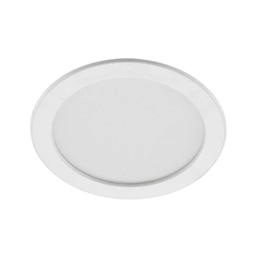 Prios LED inbouwlamp Cadance, wit, 22 cm, CCT, IP44