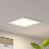 Prios LED inbouwlamp Helina, zilver, 22 cm, 18 W, dimbaar