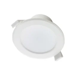 Prios LED inbouwlamp Rida, set van 10, wit, 15 cm, CCT, IP44