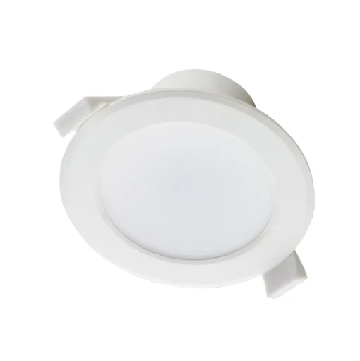 Prios LED inbouwlamp Rida, set van 10, wit, 15 cm, CCT, IP44
