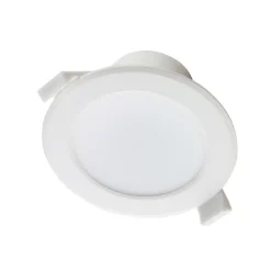 Prios LED inbouwlamp Rida, 3 stuks, wit, 23 cm, 30W, CCT, IP44