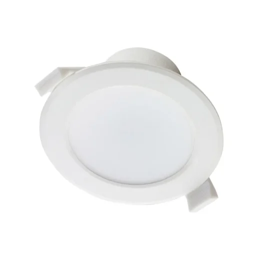 Prios LED inbouwlamp Rida, 3 stuks, wit, 23 cm, 30W, CCT, IP44