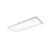 Prios LED paneel Gelora, 80 cm, 4.000 K, zilverkleurig, aluminium
