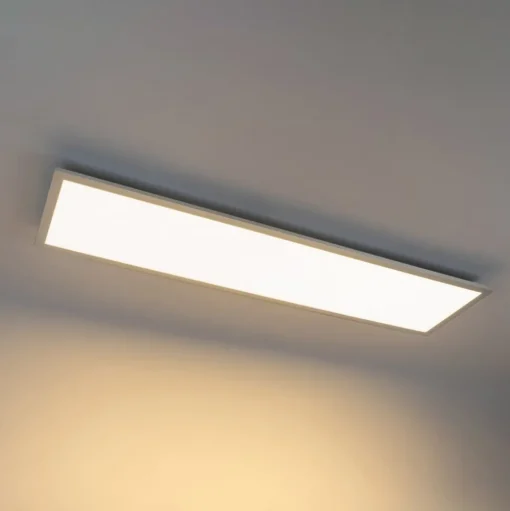 Prios LED paneel Gelora, CCT, 120 cm x 30 cm, afstandsbediening