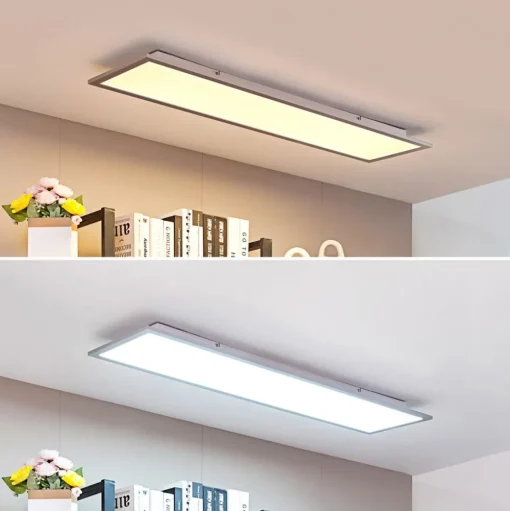 Prios LED paneel Gelora, CCT, 120 cm x 30 cm, afstandsbediening