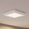 Prios LED plafondlamp Alette, wit, 22,7 cm 24W, dimbaar