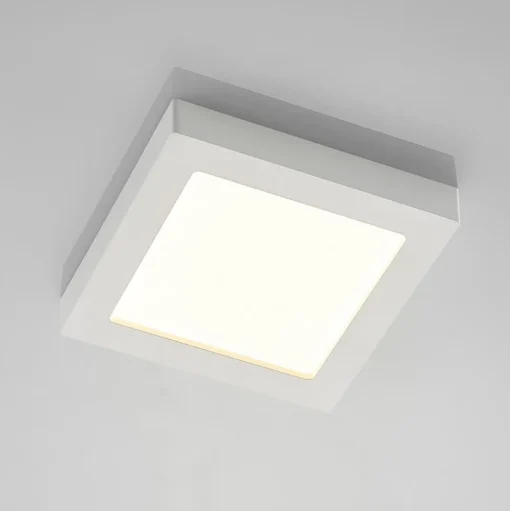Prios LED plafondlamp Alette, wit, 22,7 cm 24W, dimbaar