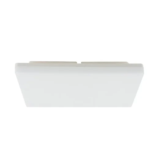 Prios LED plafondlamp Artin, 33 cm, wit, hoekig, sensor