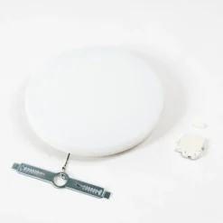 Prios LED plafondlamp Artin, Ø 28 cm, wit, CCT, IP65