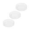Prios LED plafondlamp Edwina, wit, 18 cm, set van 3
