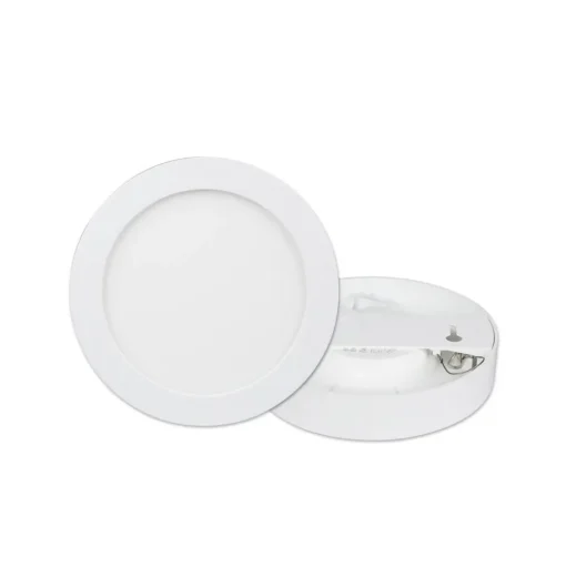 Prios LED plafondlamp Edwina, wit, 23 cm, set van 10