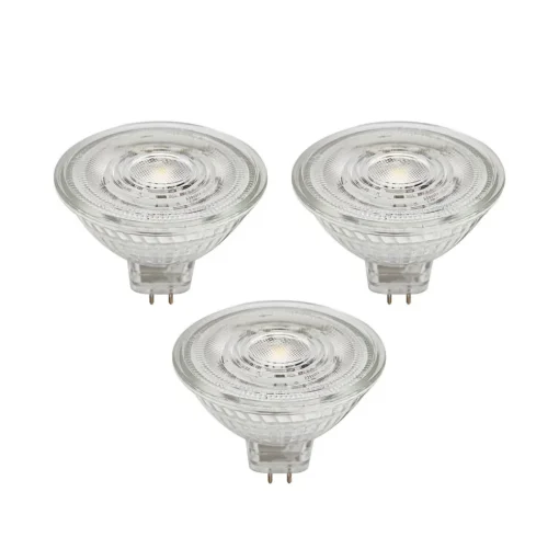Prios LED reflectorlamp GU5.3 4.9W 500lm 36° helder 840 set van 3