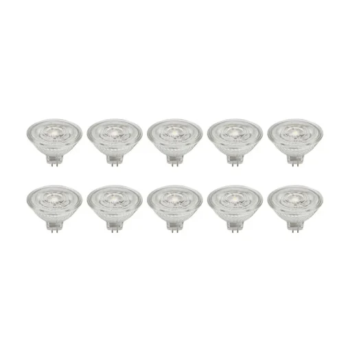 Prios LED reflectorlamp GU5.3 4.9W 500lm 36° helder 840 set van 10