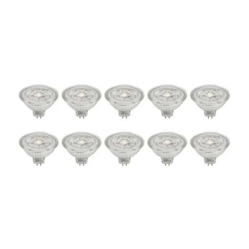Prios LED reflectorlamp GU5.3 4.3W 345lm 36° helder 830 set van 10
