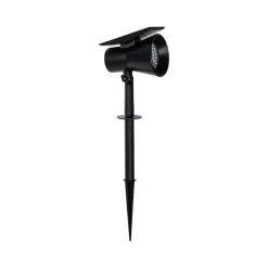 Prios LED-zonneschijnwerper Birko, hoogte 56 cm, zwart, grondspies