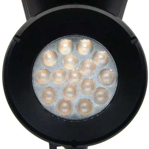 Prios LED-zonneschijnwerper Birko, hoogte 56 cm, zwart, grondspies