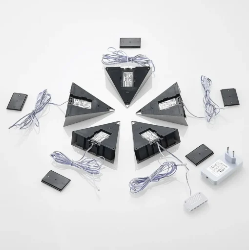 Prios Odia LED meubelverlichting 5-lamps