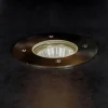 Prios Riya grondspot inbouwlamp, rond, roestvrij staal