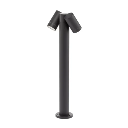 Prios tuinpadverlichting Tulimar, 2-lamps, 60cm, metaal, IP65