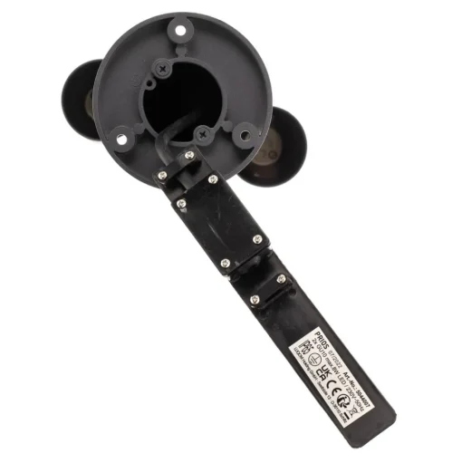 Prios tuinpadverlichting Tulimar, 2-lamps, 60cm, metaal, IP65