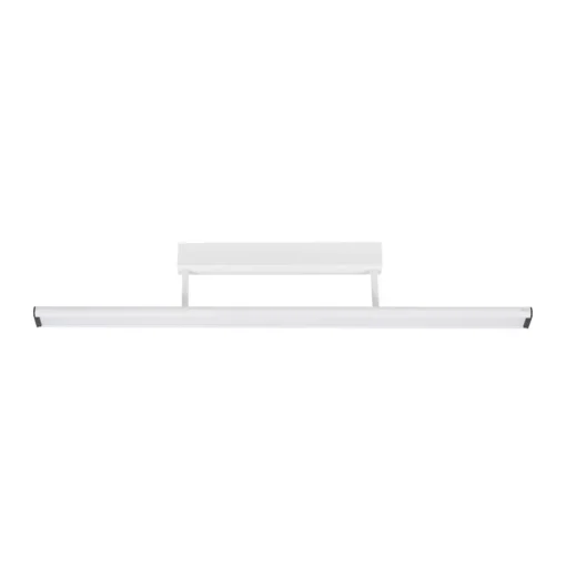 Prios Yuela LED plafondlamp, DALI, 100 cm, zilver